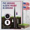 30 ft. Aluminum Telescopic Flag Pole Kit Flagpole 3'x5' US Flag & Ball Top for Commercial Residential Outdoor