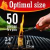 Fire Starters for Indoor Fireplace Campfires Wood Stove Grill Charcoal Chimney Fire Pit BBQ Accessories