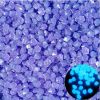 500pcs/bag Luminous Stones Glow In The Dark Pebbles, Home Garden Decoration Outdoor Yard Lawn Path Decor, Aquarium Glow Rocks