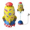 Rocket Sprinkler Sprinkler Spinning Flying Children's Outdoor Water Playing Toy Fun Interaction In Garden Lawn Watering Toys