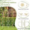 2 Pack 71 x 20 Inches Metal Garden Trellis Rustproof Plant Support for Climbing Plants